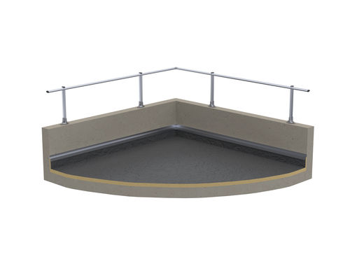 Barandilla de aluminio - SECURILISSE® evo GCE-P - SOMAIN SECURITE