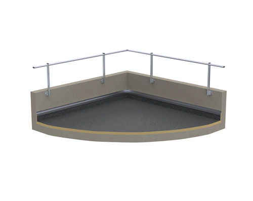 Barandilla de aluminio - SECURILISSE® evo GCE-A  - SOMAIN SECURITE