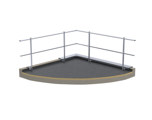 Barandilla de aluminio - SECURILISSE® evo GCE-RE  - SOMAIN SECURITE