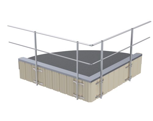 Barandilla de aluminio - SECURILISSE® evo GCE-B - SOMAIN SECURITE