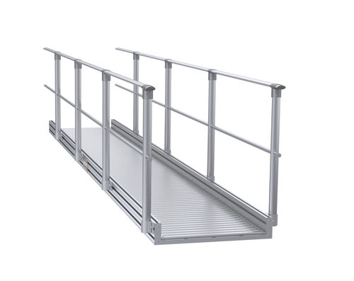 pasarela peatonal de aluminio - SOMAIN SECURITE