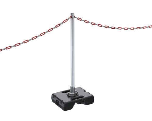 Balizamiento de seguridad - Balisage chaînette - SOMAIN SECURITE - con cadena / de aluminio / autoportante