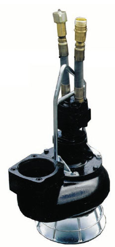 Bomba de rotor - S6TC - Hydra-Tech Pumps - para aguas residuales / con motor hidráulico / sumergible