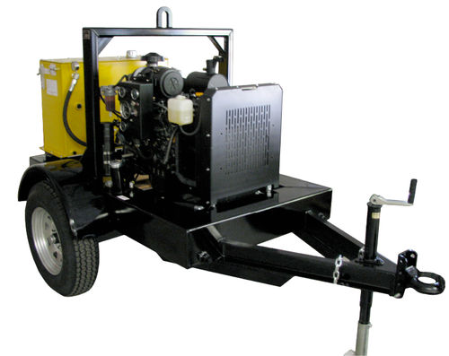 Grupo hidráulico con motor diésel - HT50DYS - Hydra-Tech Pumps - para aplicaciones móviles / sobre ruedas
