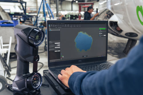 Software para inspección de superficie - Creaform - de visualización / para END / para la industria petrolera y del gas