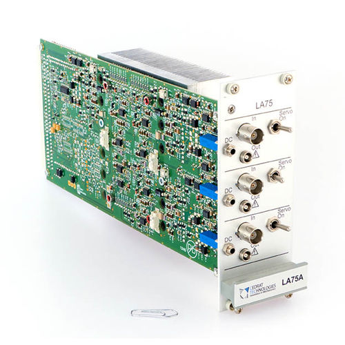 Controlador para actuador con amplificadores integrados - LA75A - CEDRAT TECHNOLOGIES - lineal
