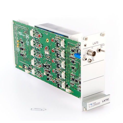 Controlador para actuador con amplificadores integrados - LA75C - CEDRAT TECHNOLOGIES - lineal