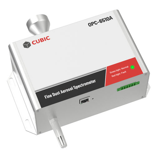 Contador de de partículas aéreas de aire - OPC-6510A - Cubic Sensor and Instrument Co.,Ltd - de láser / para HVAC / para productos farmacéuticos