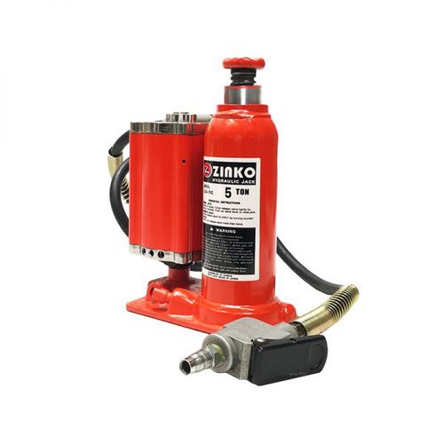 Gato tipo botella - ZABJ-05M - Zinko Hydraulic Jack - hidroneumático / 5 toneladas / de acero