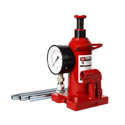 Gato tipo botella - ZNP-10P - Zinko Hydraulic Jack - hidráulico / 10 toneladas / para automóviles
