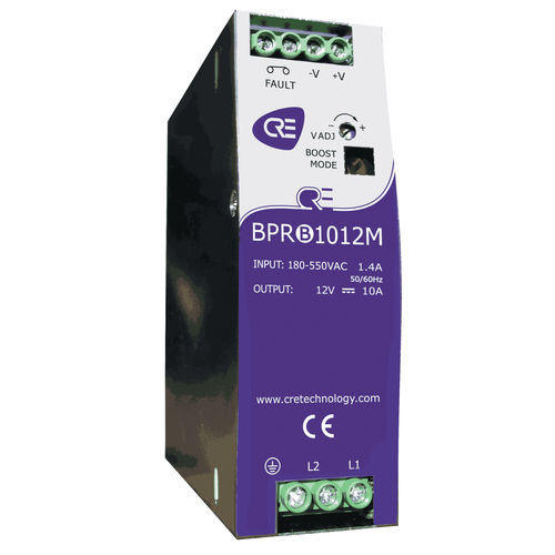 Cargador de baterías para grupo electrógeno - BPRB1012M - CRE TECHNOLOGY - para motobomba / en riel-DIN / plomo