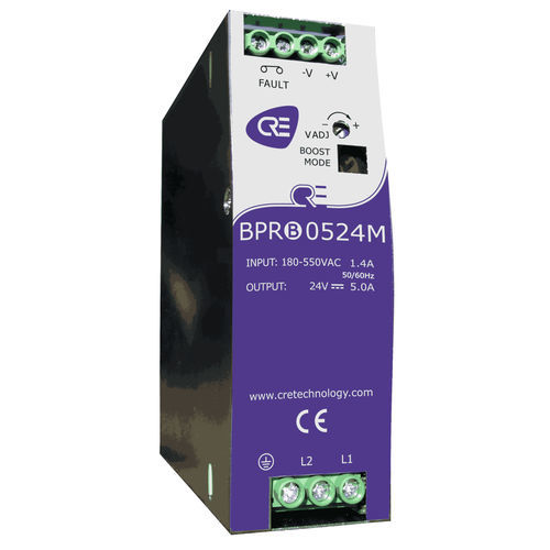 Cargador de baterías para grupo electrógeno - BPRB0524M - CRE TECHNOLOGY - para motobomba / en riel-DIN / plomo