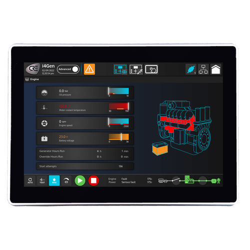 HMI con pantalla multitáctil - i4Gen 15" - CRE TECHNOLOGY - con pantalla táctil capacitiva / empotrable / 1920 x 1080