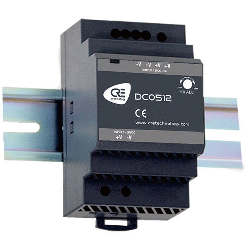 Convertidor DC/DC en riel DIN - DC0512 - CRE TECHNOLOGY - industrial / con salidas de tensión / ajustable