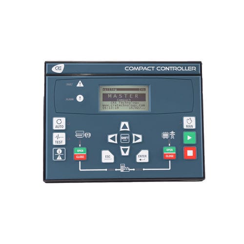 Controlador para grupo electrógeno automático - MASTER COMPACT - CRE TECHNOLOGY - paralelo / de sincronización / de control automático del sector