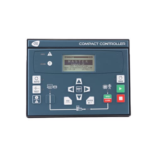 Controlador para grupo electrógeno automático - MASTER COMPACT 1B - CRE TECHNOLOGY - paralelo / de sincronización / de control automático del sector
