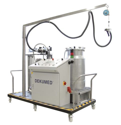 Mezclador-dosificador volumétrico - UNIDOS 300 TX/MP 200 Putty - Dekumed Kunststoff- und Maschinenvertrieb GmbH & C - de pistón / bicomponente