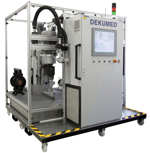 Mezclador-dosificador de resinas - UNIDOS 300 Infusion 3C - Dekumed Kunststoff- und Maschinenvertrieb GmbH & C - de pistón / multicomponente