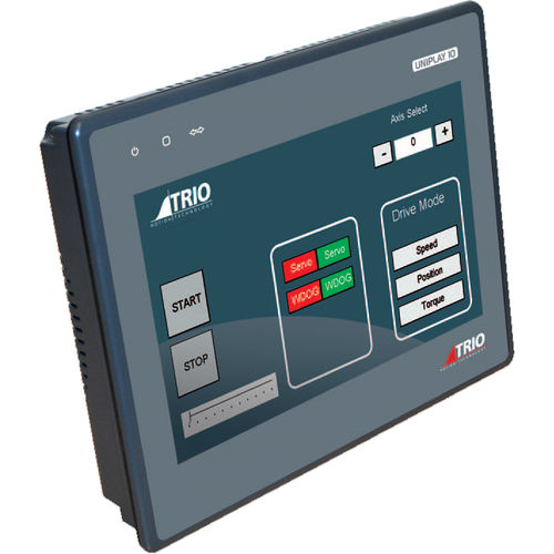 Terminal HMI con pantalla táctil - UNIPLAY series - Trio Motion Technology - embarcado / Ethernet / de visualización