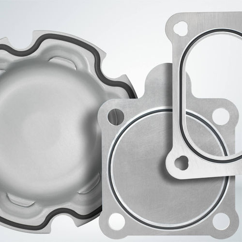 Junta de botón - novaform ® FDV - Frenzelit - de metal / de silicona / para aplicaciones de altas temperaturas
