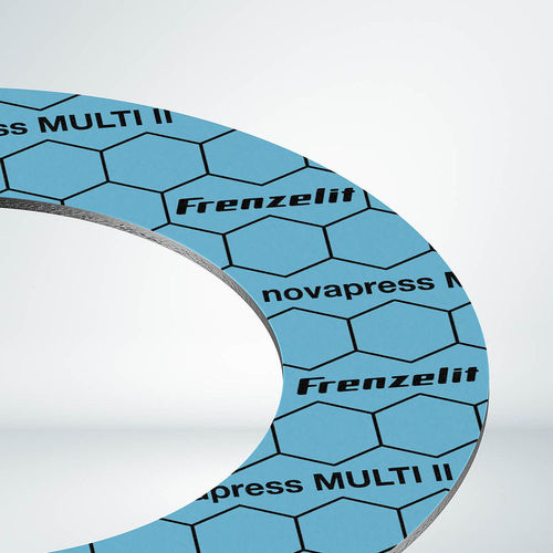 Lámina de junta de grafito - novapress® MULTI II - Frenzelit - de malla de acero inoxidable / para la industria / aceite