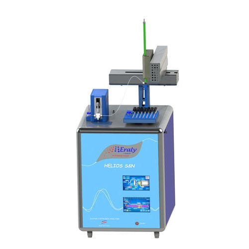 Analizador de azufre - HELIOS S & N - ERALY & Associés - de nitrógeno / elemental / benchtop