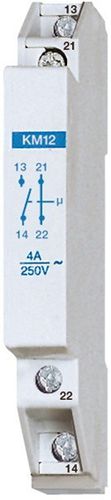 Contactor de potencia - KM12 - Eltako Electronics - electromagnético / auxiliar