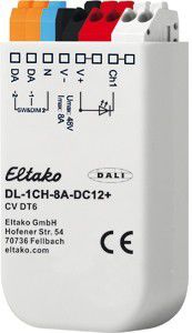 Conmutador regulador de la luminosidad - DL-1CH-8A-DC12+ - Eltako Electronics