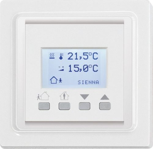 Controlador de temperatura digital - PL-SAMTEMP - Eltako Electronics - de calor / de refrigeración / al ras