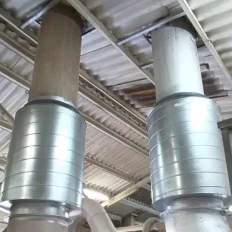 Silenciador para la ventilación - SNC - Acústica Integral - Soundproofing - para conducto de aire / tubular / circular