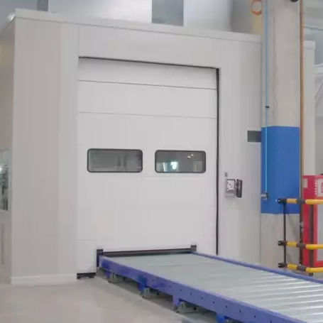 Puerta enrollable - RS-HA - 31, 44 dB - Acústica Integral - Soundproofing - industrial / de hangar / acústica