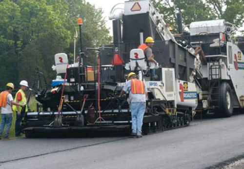 Pavimentadora de asfalto - 10' (3.05m) | RP-195 - Roadtec - de orugas