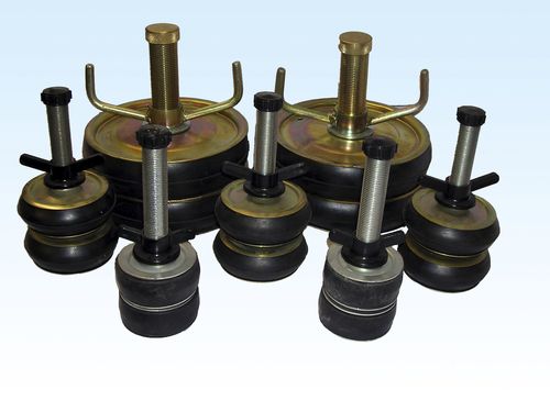 Obturador para canalizaciones - PipeStoppers - de acero / doble