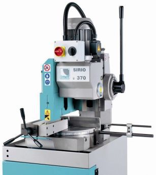 Tronzadora - max. ø 120, 100, 180 x 100 mm | SIRIO 370 - Imet spa - para acero / semiautomática