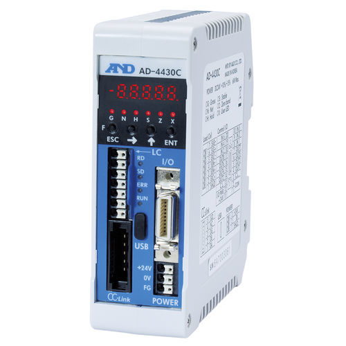 Indicador de pesaje con visualizador led - AD-4430C - A&D COMPANY, LIMITED - en riel DIN / resistente a las vibraciones / Modbus RTU
