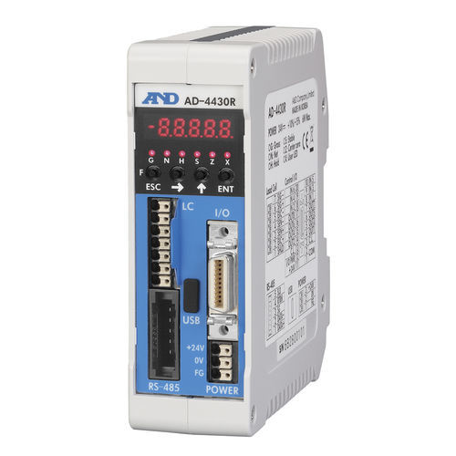 Indicador de pesaje con visualizador led - AD-4430R - A&D COMPANY, LIMITED - en riel DIN / resistente a las vibraciones / USB