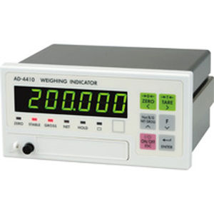 Indicador de pesaje con visualizador led - AD-4410 - A&D COMPANY, LIMITED - benchtop / empotrable / resistente a las vibraciones