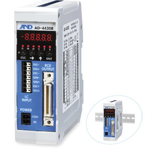 Indicador de pesaje con visualizador led - AD-4430B  - A&D COMPANY, LIMITED - en riel DIN / resistente a las vibraciones / salida BCD