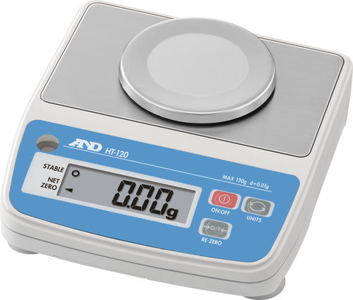 Balanza con pantalla LCD - HT-120  - A&D COMPANY, LIMITED - de acero inoxidable / compacta / benchtop