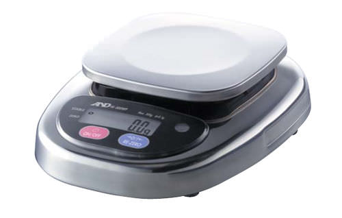 Balanza con pantalla LCD - HL-WP series - A&D COMPANY, LIMITED - de acero inoxidable / IP65 / resistente al agua