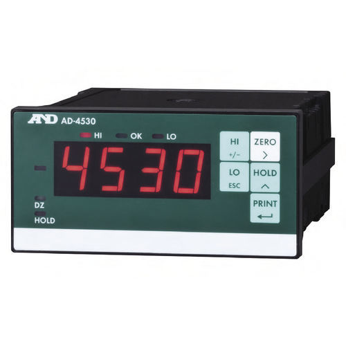 Indicador para galga extensiométrica - AD-4530 - A&D COMPANY, LIMITED - de presión / de carga / de fuerza
