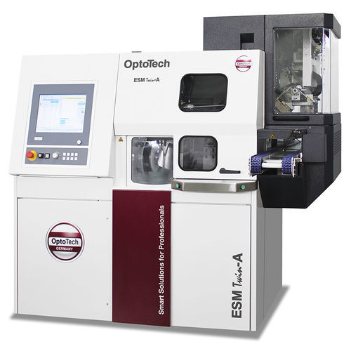 Máquina de preparación de superficies para lentes oftalmológicas - ESM Twin-A - OptoTech