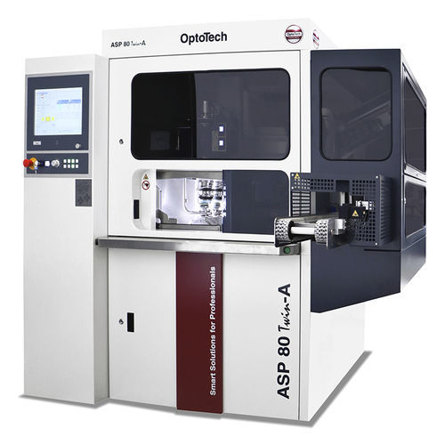 Máquina pulidora de lentes oftalmológicas - ASP 80 Twin-A - OptoTech - para material plástico / para producción de lentes oftálmicas / de rectificado