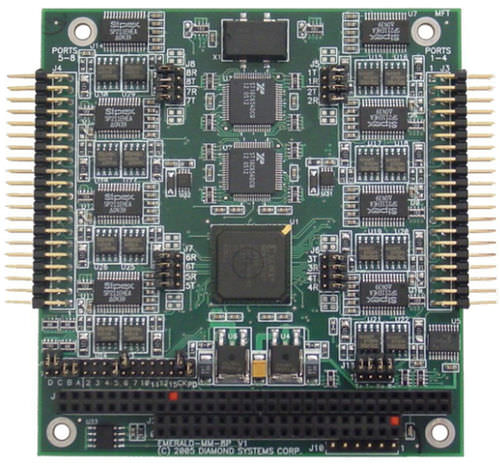 Tarjeta de comunicación PC 104 - 8 Port | Emerald-MM-8P - Diamond Systems