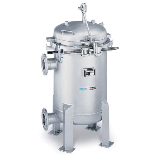 Cárter de filtro multibolsas - MAXILINE VMBF series - Eaton Filtration Solutions - para líquido / de acero inoxidable / de alta eficacia