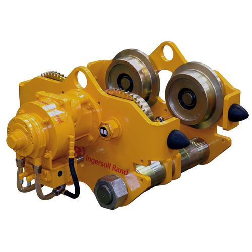 Carretilla para polipasto manual - TRxU series - INGERSOLL RAND - motorizada / de engranaje / reglable