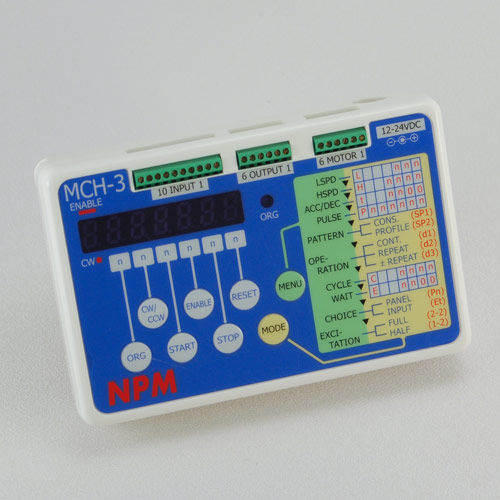 Controlador de movimiento multieje - MCH Series - Nippon Pulse - paso a paso / integrado