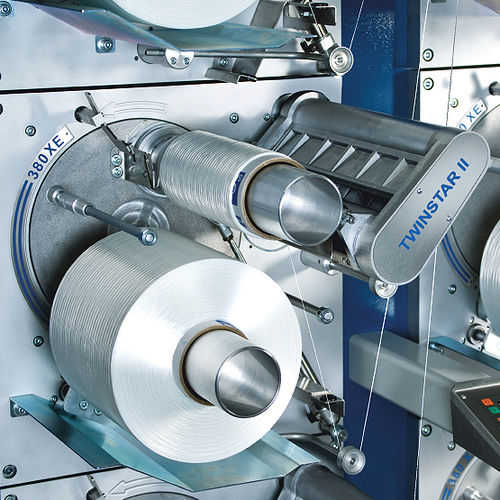 Enrolladora de hilado textil - TWINSTAR II 380XE HPF - Georg Sahm - automática