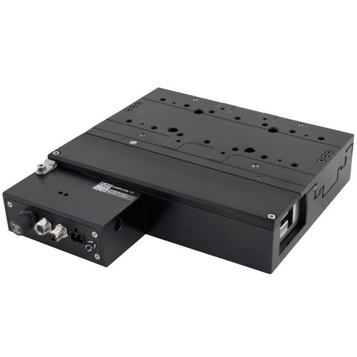 Platina de posicionamiento con controlador integrado - X-LDM-AE - Zaber Technologies - Vancouver, BC - lineal / con motor lineal / 2 ejes