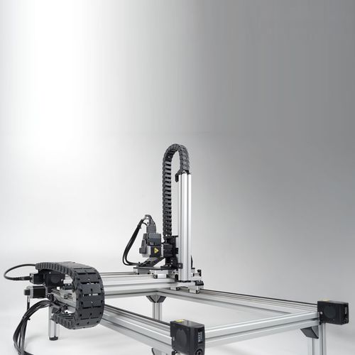Sistema de posicionamiento tipo puente - XYZ LC40 - Zaber Technologies - Vancouver, BC - XYZ / para la industria / USB